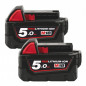 Batterie Red Lithium 5.0 Ah M18™ M18 B5 Milwaukee 4932430483