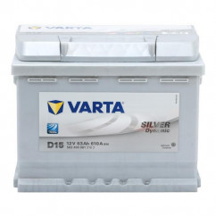 Batterie (de voiture) 63 Ah D15 VARTA 5634000613162