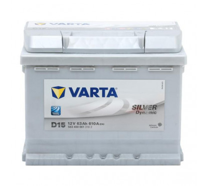 Batterie (de voiture) 63 Ah D15 VARTA 5634000613162