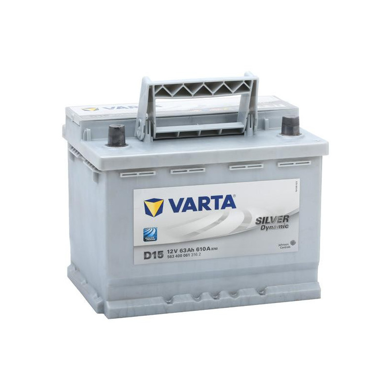 Batterie Varta Silver Dynamic D15 12v 63ah 610A L2D 5634000613162