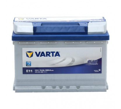 Batterie (de voiture) 74 Ah E11 VARTA 5740120683132