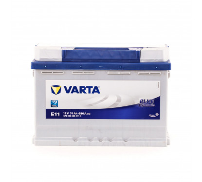 Batterie (de voiture) 74 Ah E11 VARTA 5740120683132