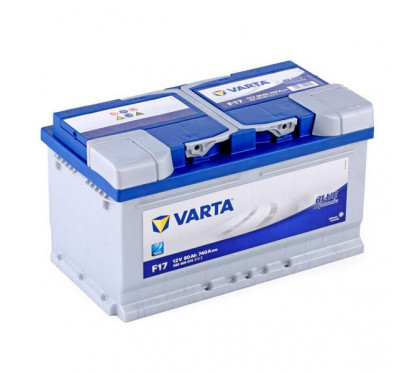 Batterie (de voiture) 80 Ah F17 VARTA 5804060743132