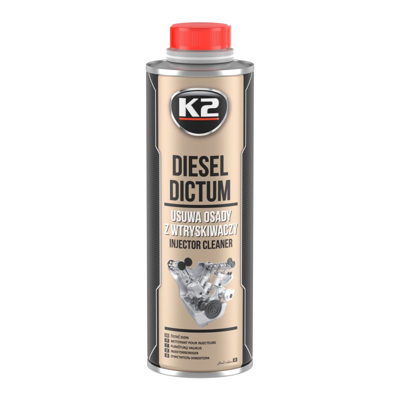 Nettoyant pour injecteurs diesel DICTUM 500 ml K2 W325