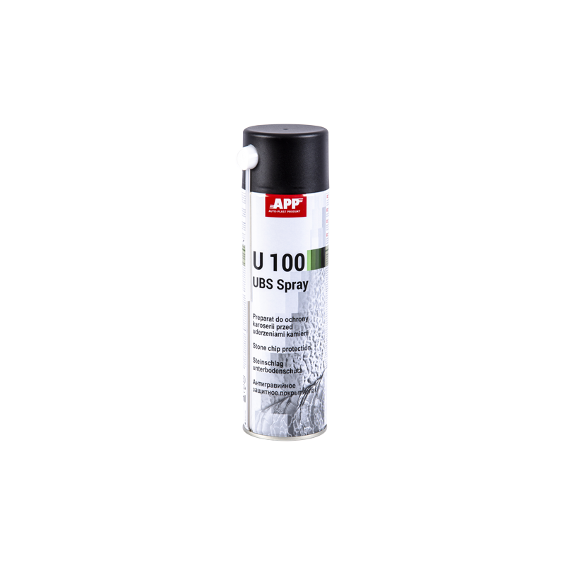 Préparation pour protéger la carrosserie contre les impacts de pierres APP U100 UBS Spray APP 050090