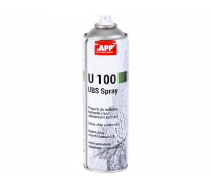 Préparation pour protéger la carrosserie contre les impacts de pierres APP U100 UBS Spray APP 050090