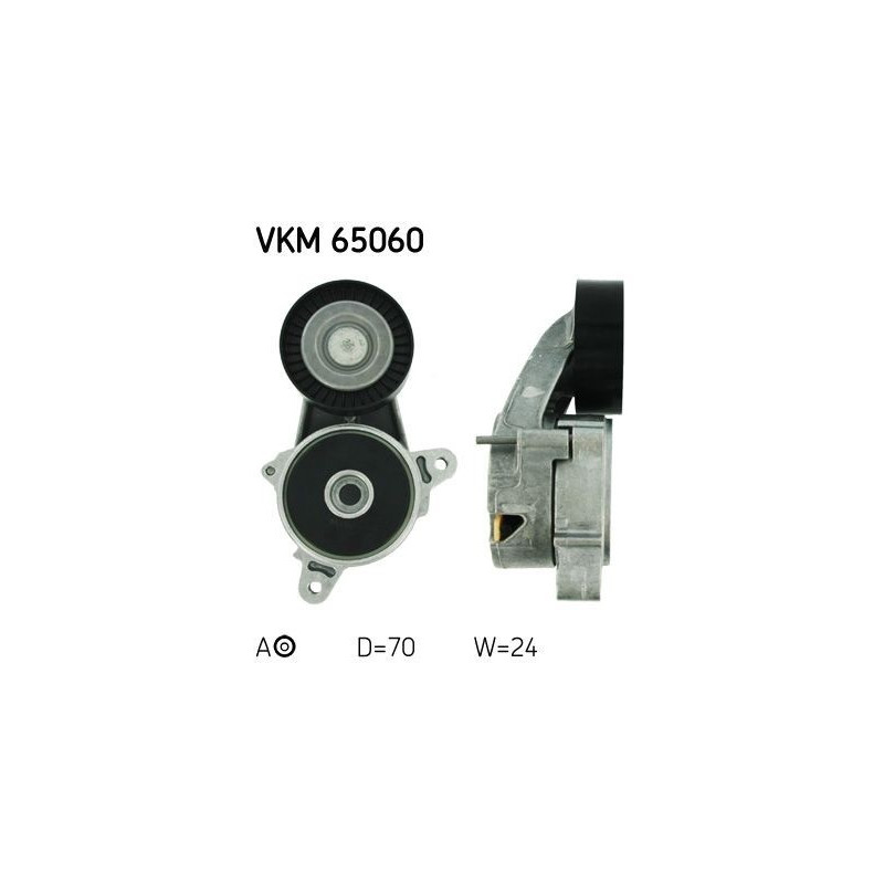 Galet tendeur de courroie d'accessoire SKF VKM 65060