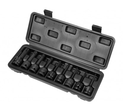 Kit d'impact clés torx 1/2' YATO YAT YT-10654