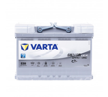 Batterie (de voiture) 70 Ah AGM E39 VARTA 570901076D852