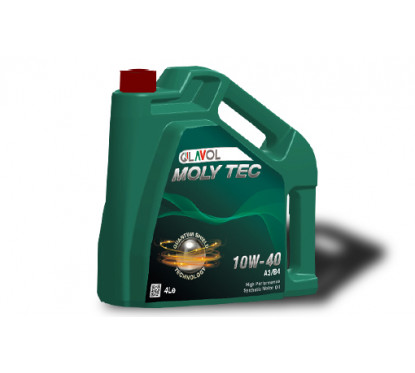 Huile moteur 10W40 moly tec 4 litre GLAVOL 337766