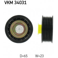 Galet enrouleur de courroie d'accessoire SKF VKM 34031