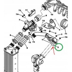 Joint d'étanchéité de tuyau turbocompresseur PSA 144081