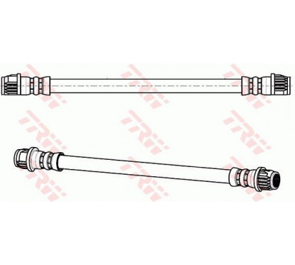 Flexible de frein (Durite de frein) TRW PHA304