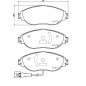 Jeu de 4 plaquettes de frein BREMBO P 85 144