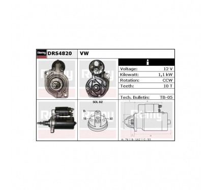 Démarreur DELCO REMY DRS4820