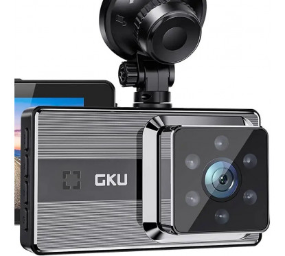 Caméra embarquée (Dash Cam) Avant Arrière GKU D100