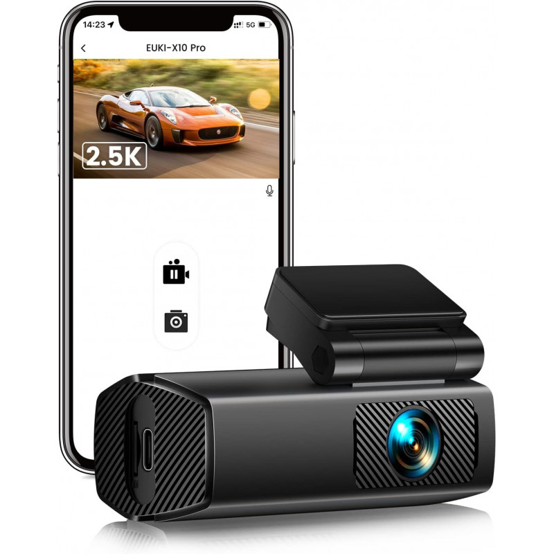 Caméra embarquée (Dash Cam) Avant Arrière EUKI X10PRO