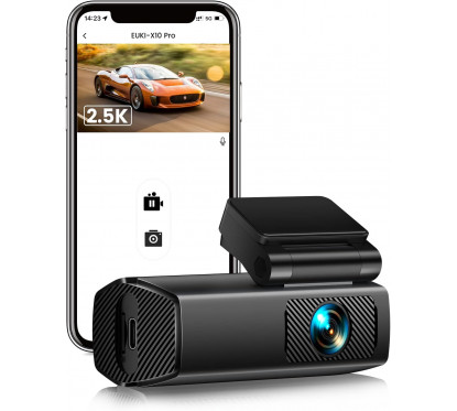 Caméra embarquée (Dash Cam) Avant Arrière EUKI X10PRO