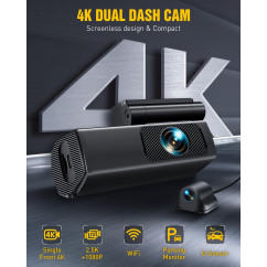 Caméra embarquée (Dash Cam) Avant Arrière EUKI X11