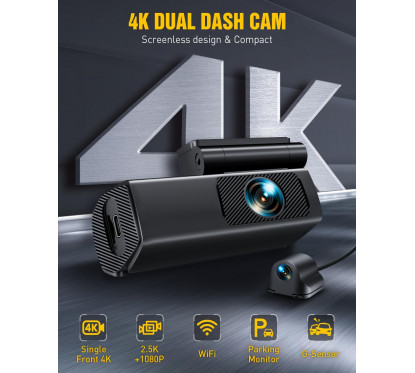 Caméra embarquée (Dash Cam) Avant Arrière EUKI X11