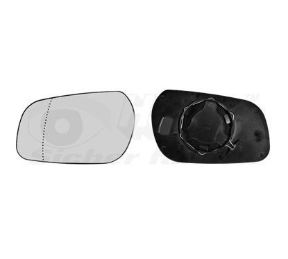 Miroir de rétroviseur VAN WEZEL 0955831
