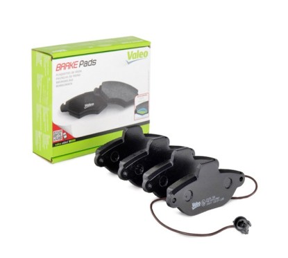 Jeu de 4 plaquettes de frein VALEO 598011