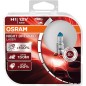 Ampoule, projecteur longue portée OSRAM 2 ✕ H1 NIGHT BREAKER® LASER 64150NL-HCB