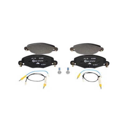 Jeu de 4 plaquettes de frein ATE 13.0460-3998.2