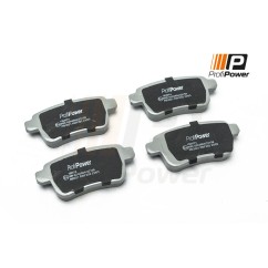 Jeu de 4 plaquettes de frein PROFIPOWER 1B2074