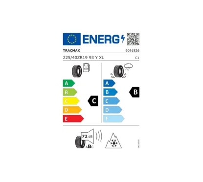 Tracmax A/S Trac Saver 225/40 ZR19 93Y XL  3PMSF DOT 2022