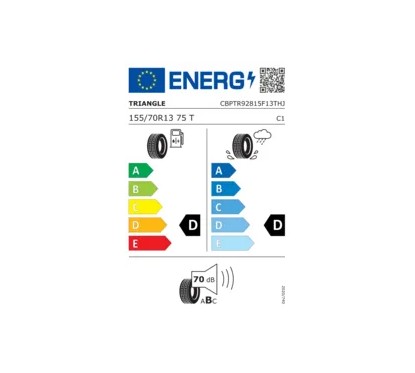 Triangle TR928 155/70 R13 75T M+S DOT 2024