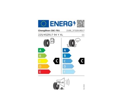 Chengshan CSC701 225/45 ZR17 94Y XL DOT 2022