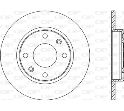 Disques de frein OPEN PARTS BDA1428.10