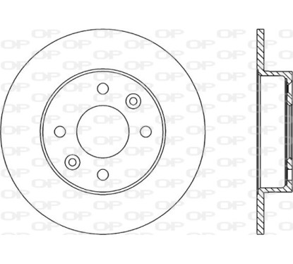 Disques de frein OPEN PARTS BDA1447.10