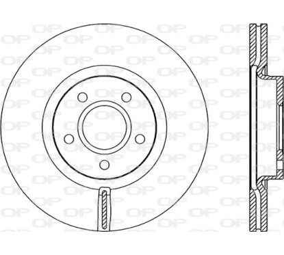 Disques de frein OPEN PARTS BDA2153.20