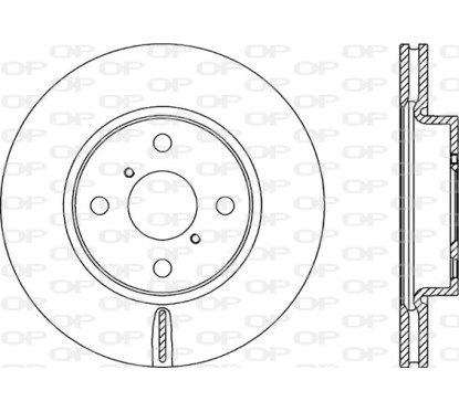 Disques de frein OPEN PARTS BDA2317.20