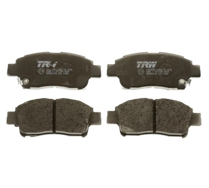 Jeu de 4 plaquettes de frein BENDIX 572404B