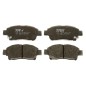 Jeu de 4 plaquettes de frein BENDIX 572404B
