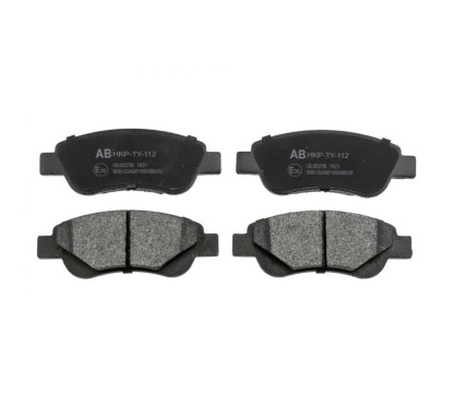 Jeu de 4 plaquettes de frein ALPHA HKP-TY-122