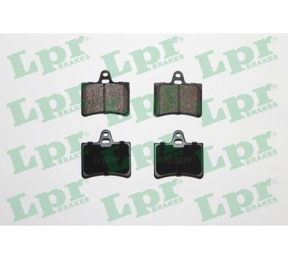 Jeu de 4 plaquettes de frein LPR 05P800
