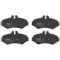 Jeu de 4 plaquettes de frein TRW GDB1399