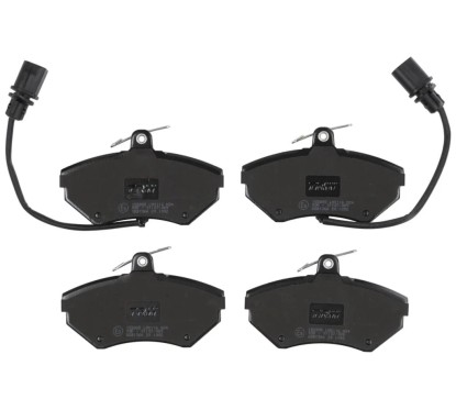 Jeu de 4 plaquettes de frein TRW GDB1366