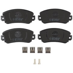 Jeu de 4 plaquettes de frein TRW GDB297