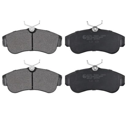 Jeu de 4 plaquettes de frein A.B.S. ALL BRAKE SYSTEMS BV. 36740