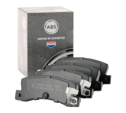Jeu de 4 plaquettes de frein A.B.S. ALL BRAKE SYSTEMS BV. 36604