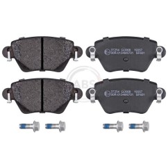 Jeu de 4 plaquettes de frein A.B.S. ALL BRAKE SYSTEMS BV. 37254