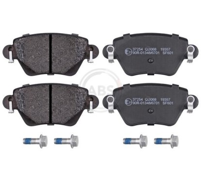 Jeu de 4 plaquettes de frein A.B.S. ALL BRAKE SYSTEMS BV. 37254