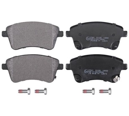 Jeu de 4 plaquettes de frein A.B.S. ALL BRAKE SYSTEMS BV. 37841