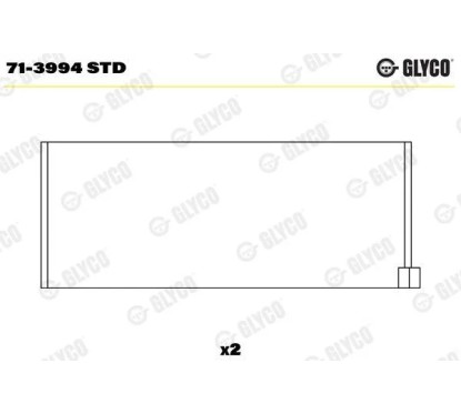 Coussinet de bielle GLYCO 71-3994 STD
