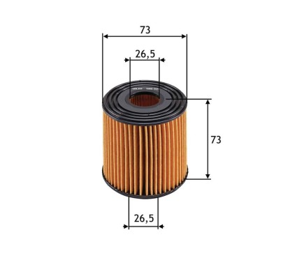 Filtre à huile VALEO 586523